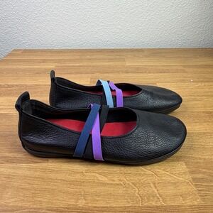 Camper Twins Leather Flats Ballerina Size 37
